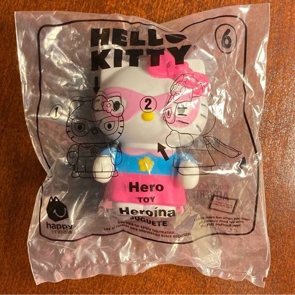 4 Fabulous Hello Kitty figurines, McDonald’s Happy Meal Toys, 2019, NWT - Picture 4 of 7